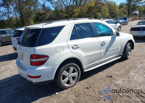 2011 Mercedes-Benz Ml 350 4Matic из США, поврежденный, VIN 4JGBB8GB0BA692441